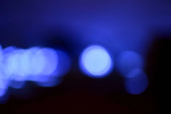 ブルーのモダンなボケ明るいライト — ストック写真