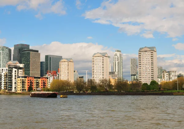 Vista London Sobre Los Thames —  Fotos de Stock