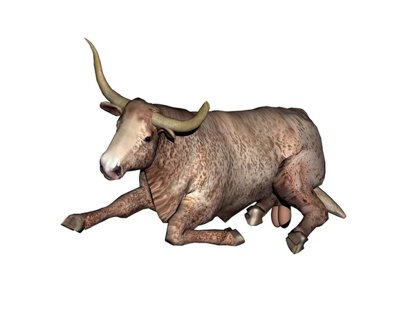 Darstellung Eines Nashorns — Stockfoto