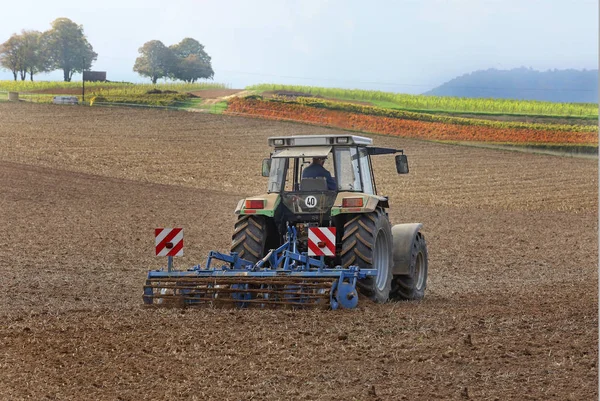 Aussichtsreicher Blick Auf Die Landwirtschaft Auf Dem Land — Stockfoto