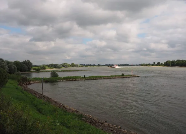 Vista Sul Fiume Estate — Foto Stock