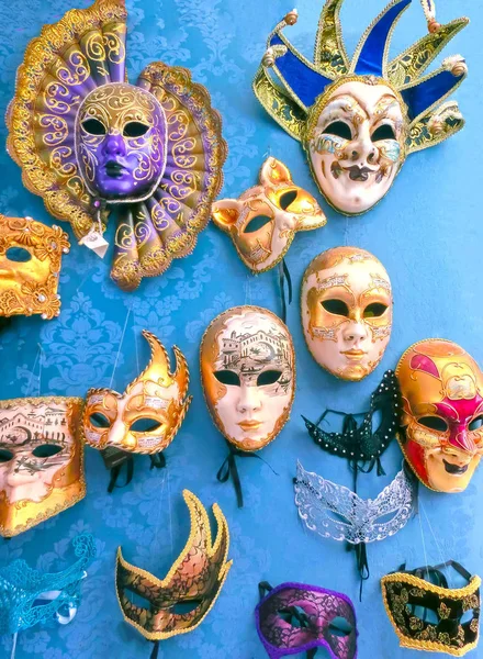 Venise Italie Mai 2014 Masques Carnaval Vénitien Boutique Souvenirs Dans — Photo