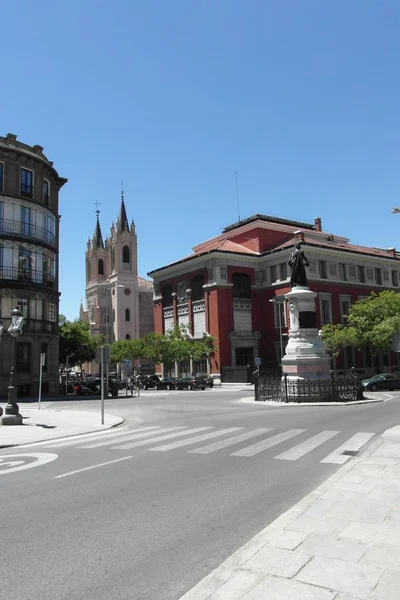 Hermosa Madrid Soleada Capital España Europa —  Fotos de Stock