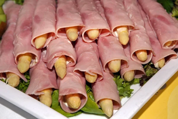 Plantaardige Voeding Biologische Asperges — Stockfoto