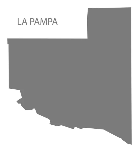 Mapa Pampa Argentina — Fotografia de Stock