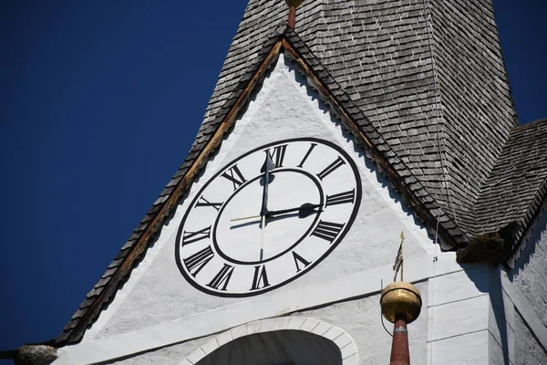 Kirche Filialkirche Radlach Steinfeld Kärnten Fresko Kreuz Kirchturm — Stockfoto