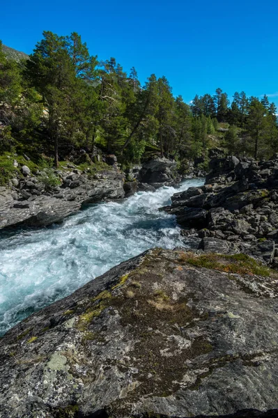 Vue Sur Les Paysages Scandinaves Europe Nord — Photo