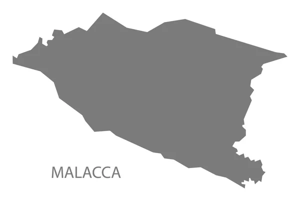 Malacca Malaysia Χάρτης Γκρι — Φωτογραφία Αρχείου