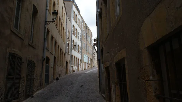 Ładne Miasto Metz Wschodniej Francji — Zdjęcie stockowe