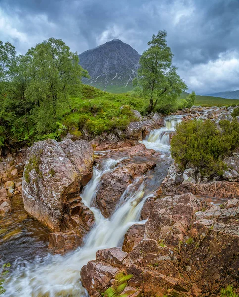 Scenic View Majestic Landscape Waterfall — Stock Photo, Image