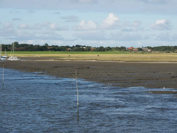 Spiekeroog Naturlig Bakgrund Tyska Resor — Stockfoto