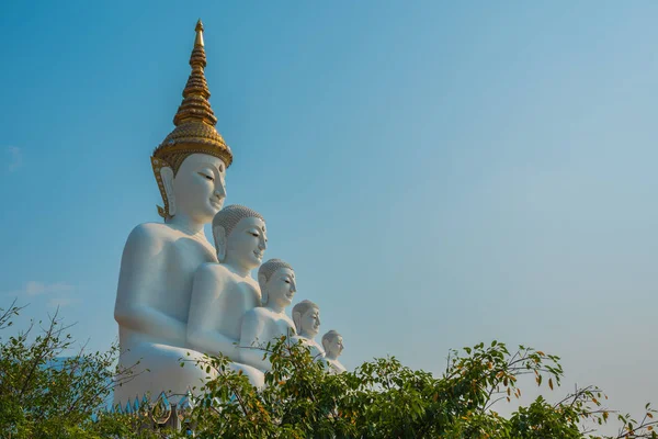 Cinq Images Bouddha Phetchabun Thaïlande — Photo