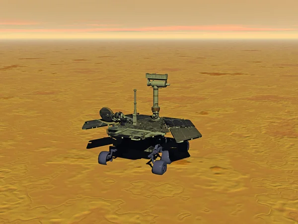 Άρης Rover Μηχανή Οχήματος — Φωτογραφία Αρχείου