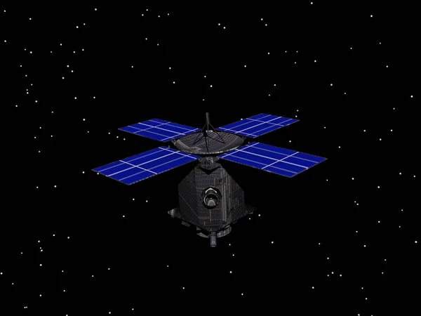 Satellitteknik Kommunikationsutrustning — Stockfoto