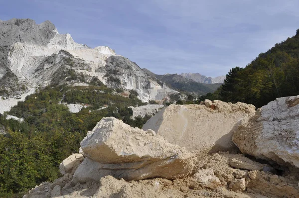 Marble Quarry Carrara Italy — Stock Photo, Image