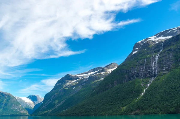 Landschaft Norwegen Sommerurlaub —  Fotos de Stock