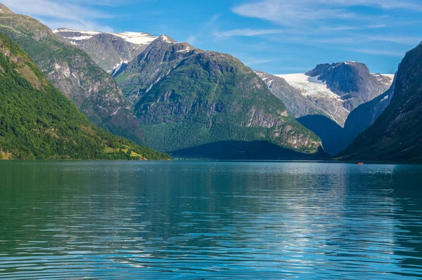 Landschaft Norwegen Sommerurlaub — Stockfoto