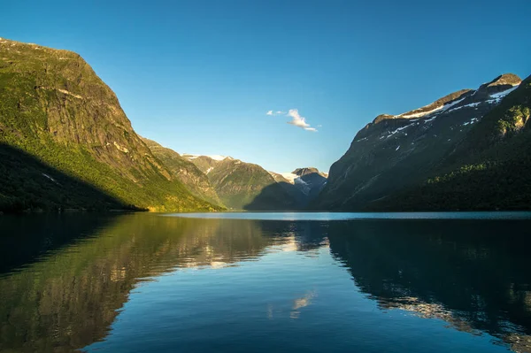Landschaft Norwegen Sommerurlaub — Foto de Stock