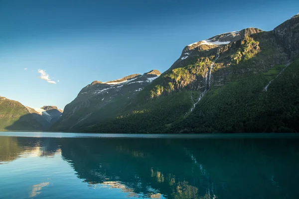 Landschaft Norwegen Sommerurlaub —  Fotos de Stock