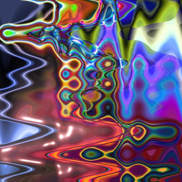 Abstrakcyjne Kolorowe Tło Gradientu Efektami Fali Wizualnej Szczypania Iluzji — Zdjęcie stockowe