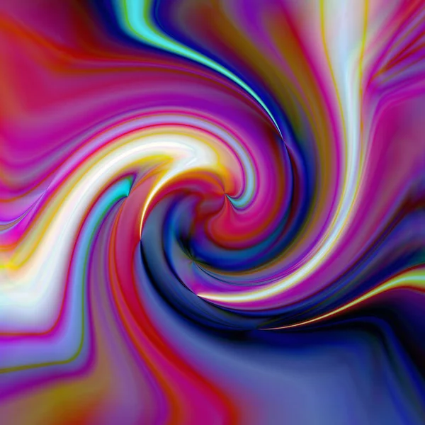 視覚波 ピンチ 錯視効果によるグラデーションの抽象的な彩色背景 — ストック写真