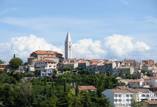 Vrsar Chorwacja Istria Miasto Lokalizacja Najbliższe Stare Miasto Morze Morze — Zdjęcie stockowe