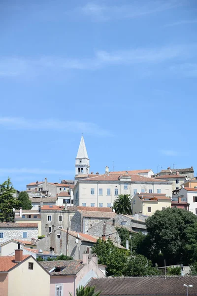 Vrsar Croatia Istria City Location 最寄りの旧市街 地中海 — ストック写真