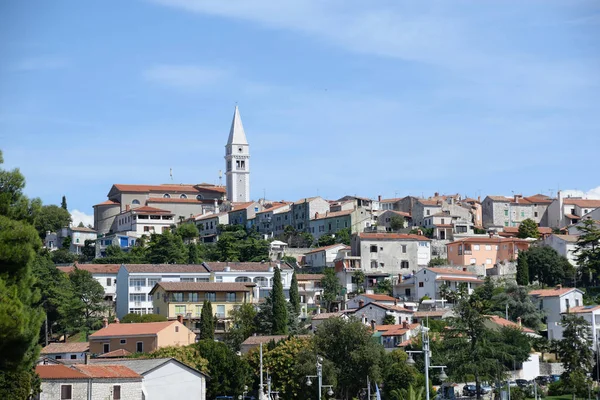 Vrsar Istria Town Town Village Old Town Sea Mediterranean Church — Stok fotoğraf