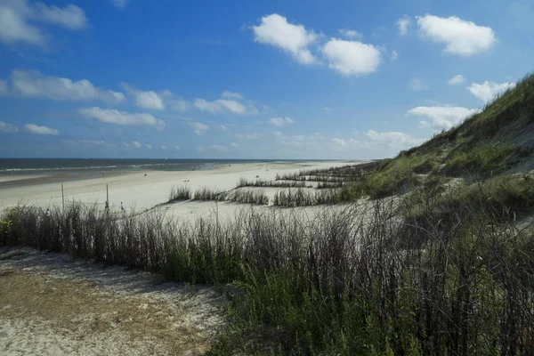 Északi Strand Északi Tenger Sziget Wangerooge — Stock Fotó