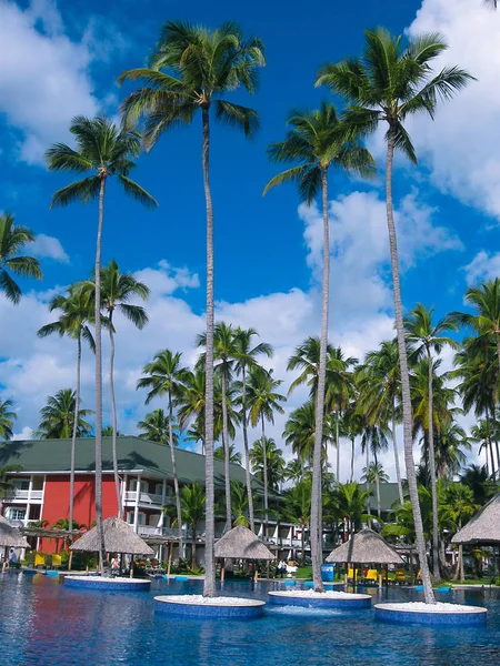 Punta Cana Dominikánská Republika Února 2013 Obyčejní Turisté Odpočívají Hotelu — Stock fotografie