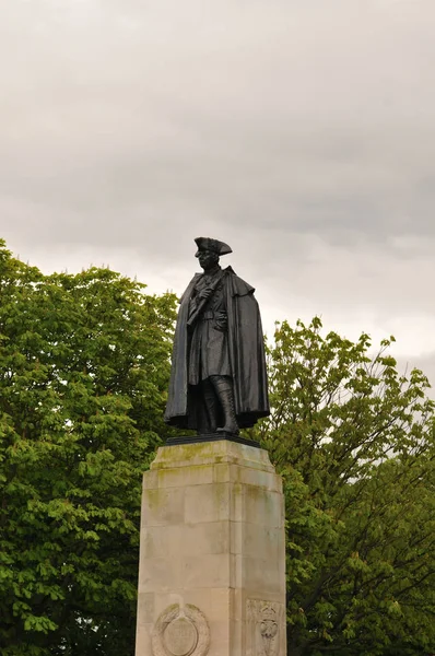 Monumento Lobo Geral Greenwich — Fotografia de Stock