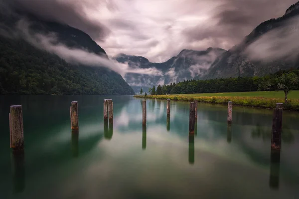 Königssee Bayern Hafenblick Schönau Königssee — Stockfoto