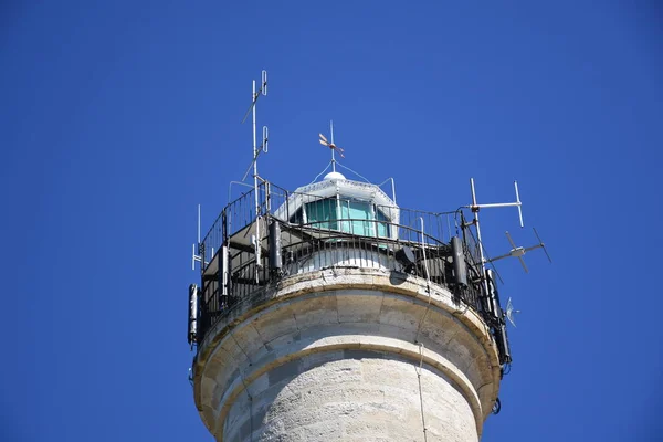 Savudrija Phare Balise Tour Promenade Bateau Umag Balise Cap Savudrija — Photo