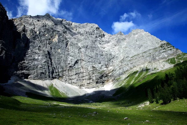 Мальовничий Вид Величні Альпи Пейзаж — стокове фото
