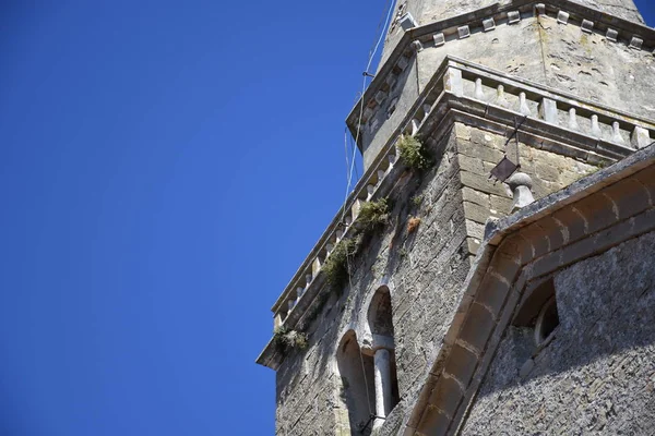 Gronzjan Istrien Kroatien Stadt Kirche Turm Pfarrkirche Heiliger Vitus — Stockfoto