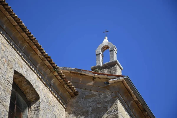 Gronzjan Istria Croazia Città Chiesa Campanile Chiesa Parrocchiale Santo Vito — Foto Stock