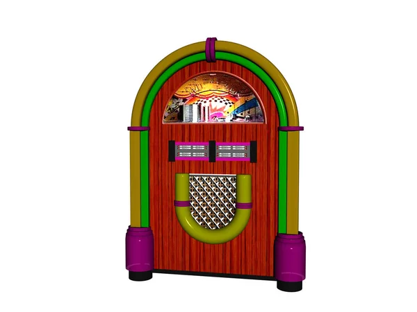 Música Jukebox Máquina Automática — Fotografia de Stock