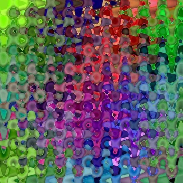 Abstrakcyjne Kolorowanie Podłoża Gradientu Falą Wizualną Szczyptą Wirem Efektami Mozaiki — Zdjęcie stockowe