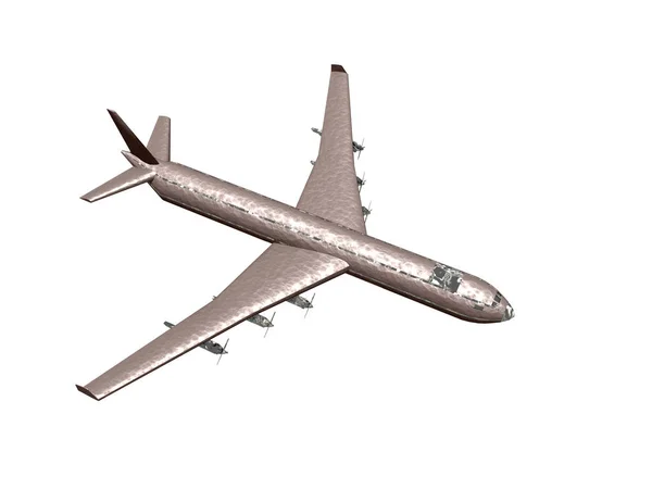Aircraft Airplane Aeroplane — Stock Photo, Image