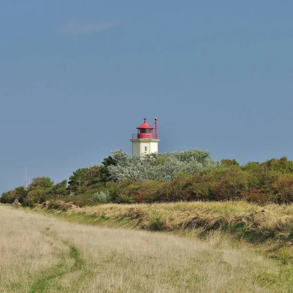 Latarnia Morska Westermarkelsdorf Insel Fehmarn — Zdjęcie stockowe