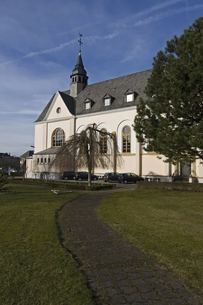 Vue Panoramique Vieille Église — Photo