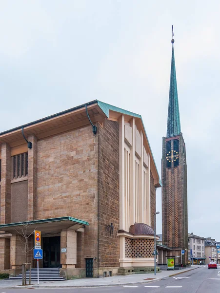 Church Luxembourg Belair — Stock Photo, Image