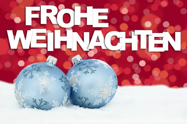 Frohe Weihnachten Weihnachtskarte Weihnachtsdekoration Sterne Weihnachtskugeln Kugeln Dekoration — Stockfoto