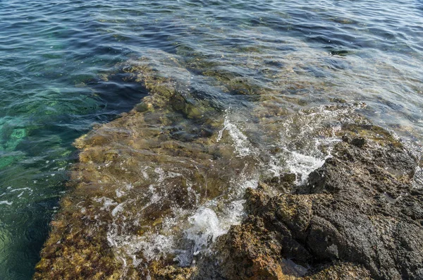 Vista Una Bellissima Costa Del Mare — Foto Stock