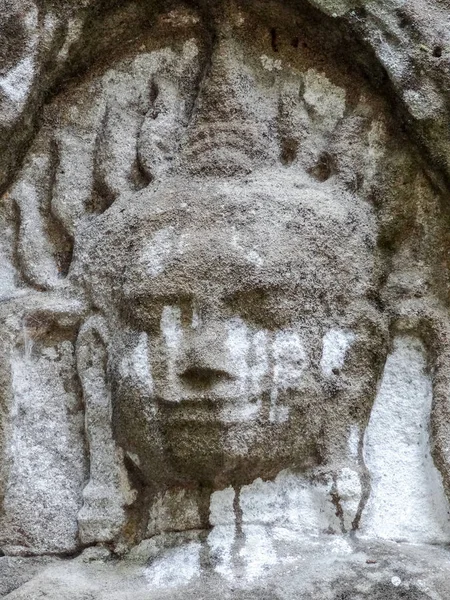 Detalle Del Templo Prohm Angkor Camboya — Foto de Stock