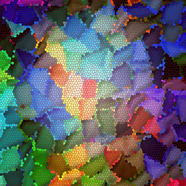 Abstract Coloring Background Gradient Visual Wave Mosaic Lightind Effects Good — стоковое фото