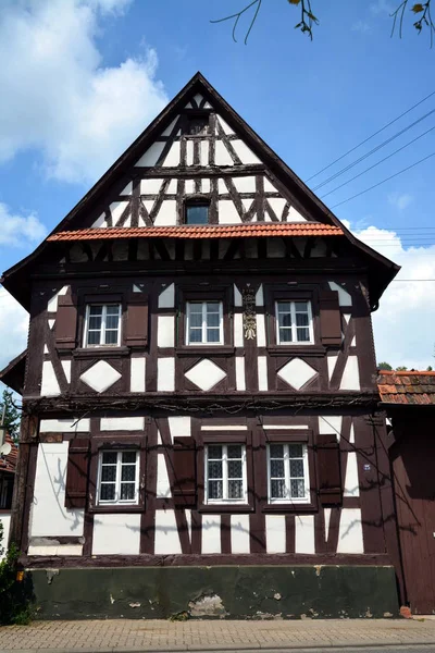 Half Timbered House Kandel Palatinate — Stock Photo, Image