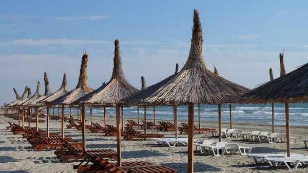 Mamaia Romania Morze Czarne — Zdjęcie stockowe