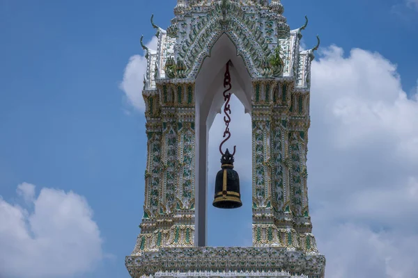 Budddhist Architecture Wat Pho Bangkok Temple Landmark Travel Destination Ththailand — стоковое фото