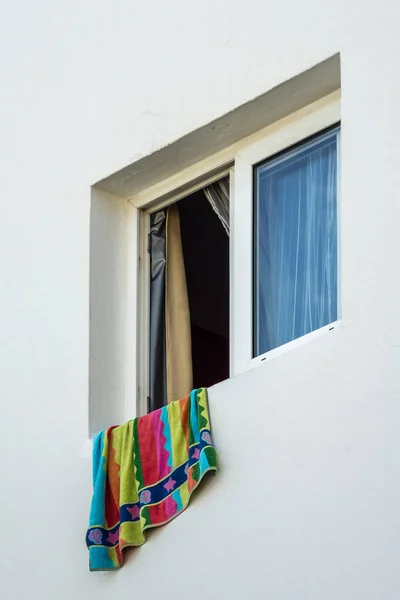 Полотенце Окна — стоковое фото